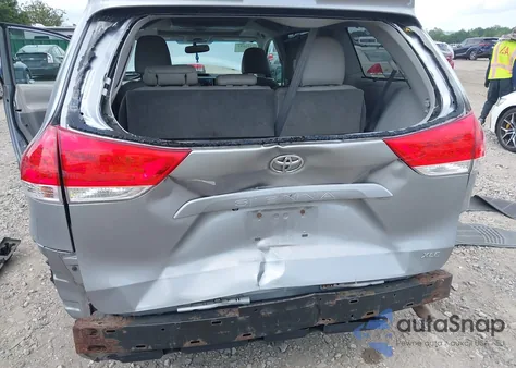 2011 Toyota Sienna Xle V6 из США, поврежденный, VIN 5TDYK3DCXBS133044